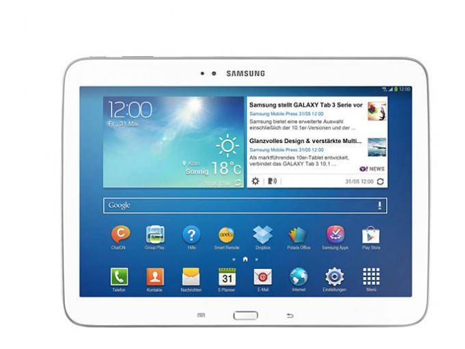Samsung planuje tablet o rozdzielczości 2560 x 1600 pikseli