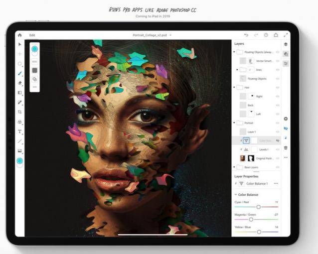 Adobe wspina się po gazie: Photoshop na iPada jeszcze w 2019 r., Illustrator nadchodzi w 2020 r.